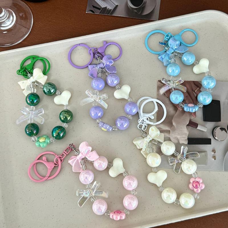 Phone Accessories For Teen Girls - NIEUW Snoepkleurig Hart Vlinderstrik Geknoopte Telefoonketting