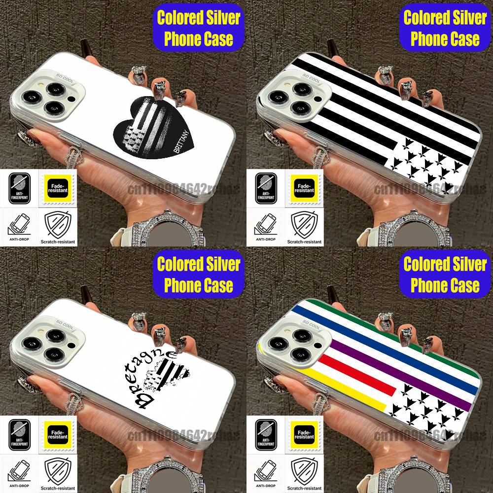Phone Accessories Logo - Voor Bretagne Bretagne Frankrijk Regio Vlag