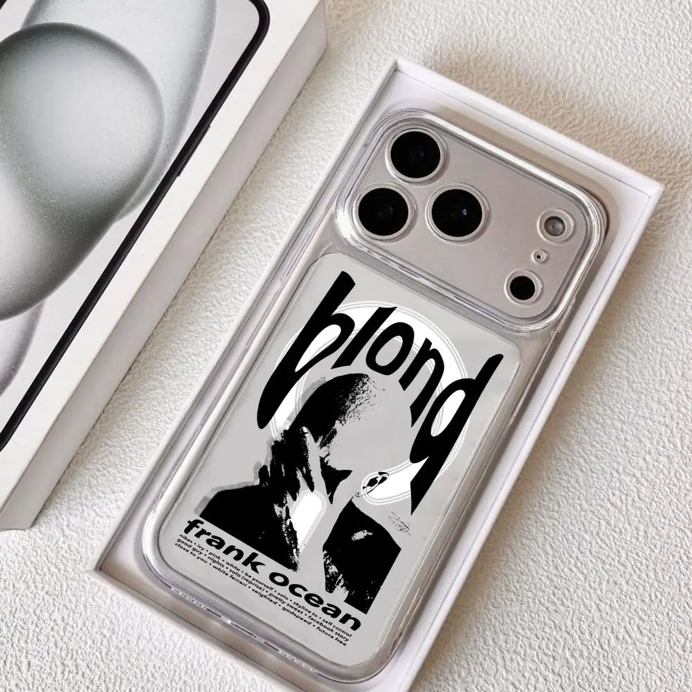 Phone Accessories Magnetic - Singer Frank Blonde Oceans Hot Telefoonhoesje