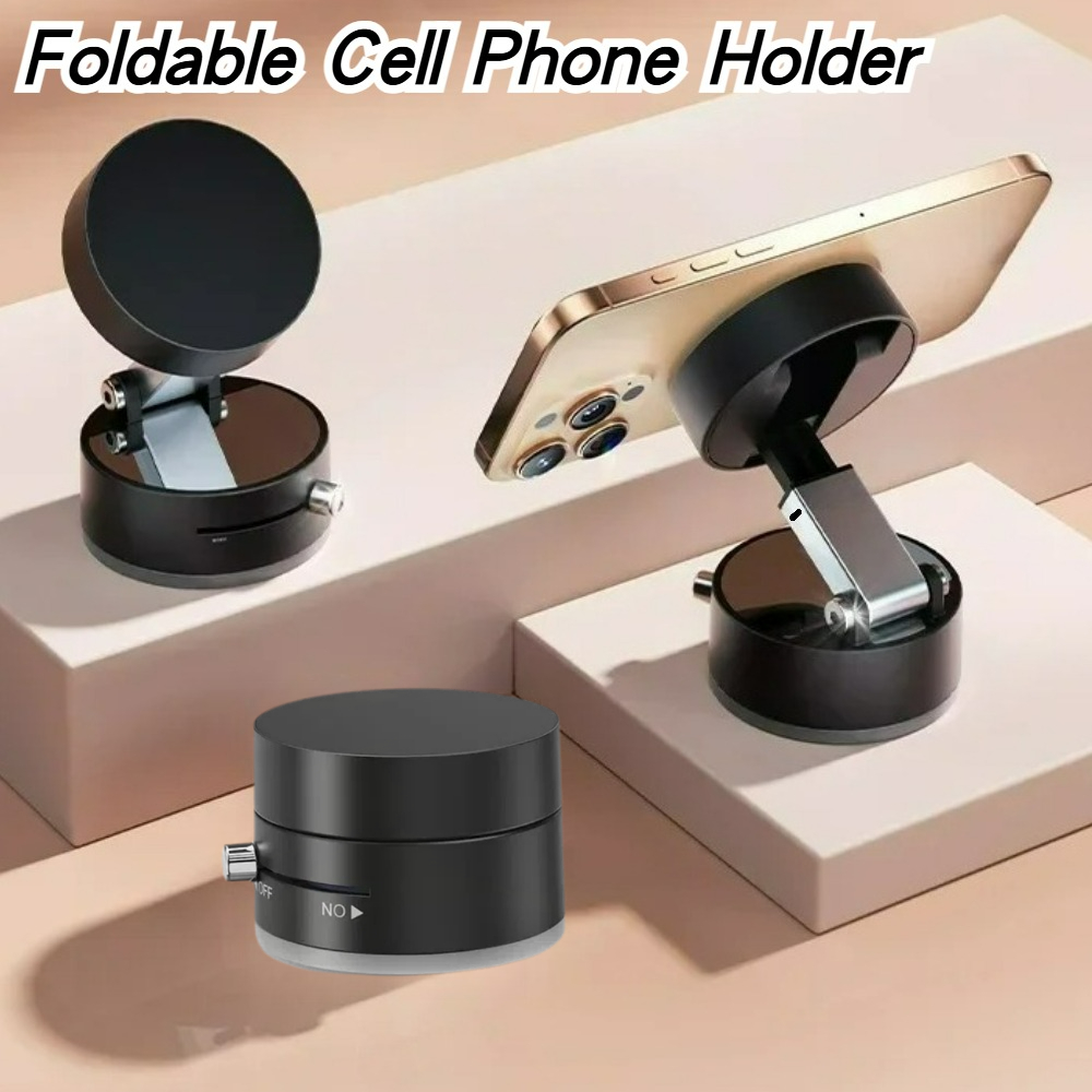 Desk Phone Stand - Hoge Prestaties Magnetische Vacuüm Houder Opvouwbare