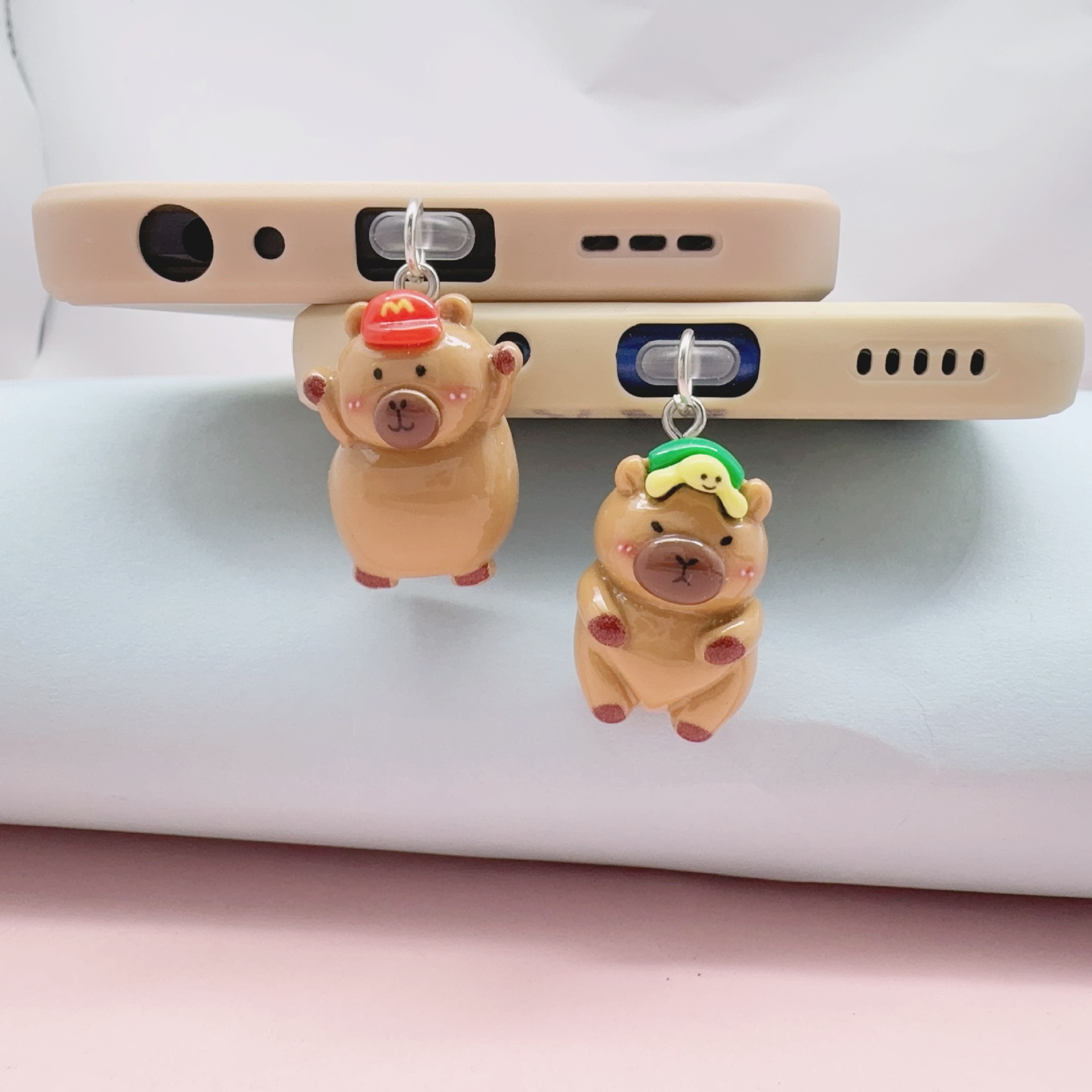 Phone Accessories For Teen Girls - Telefoonbedel Cartoon Telefoonaccessoire Apparaatstekker Leuke connectorbeschermer