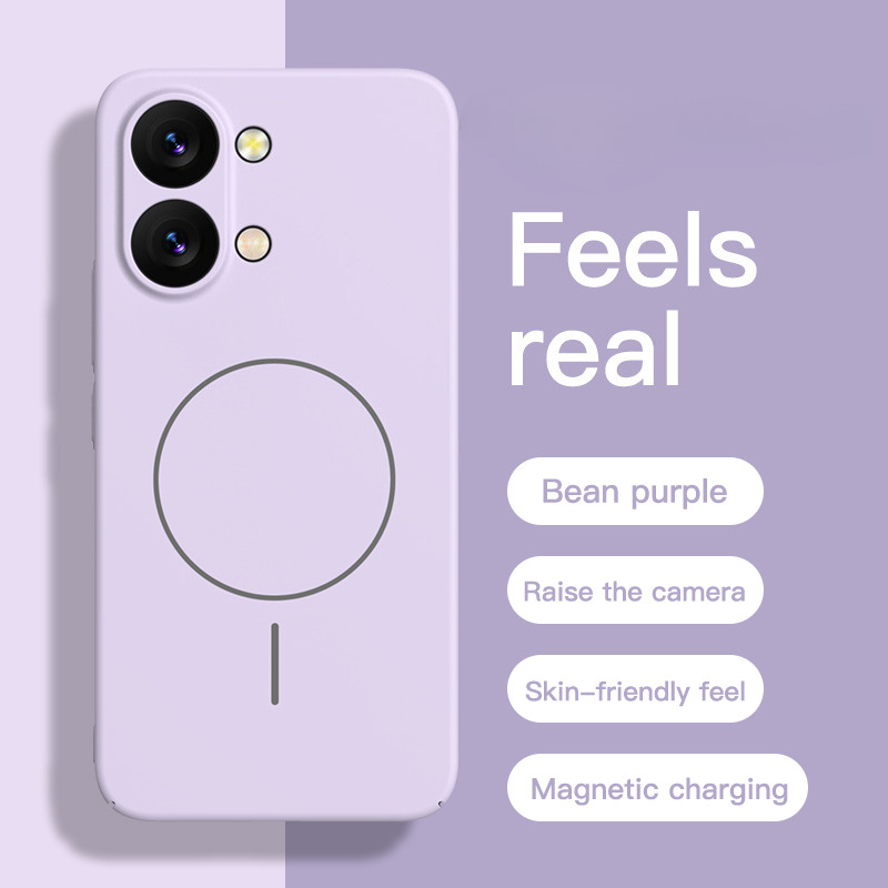 Magsafe Wireless Charger - Premium Skin Feel Matte Silicone Magsafe