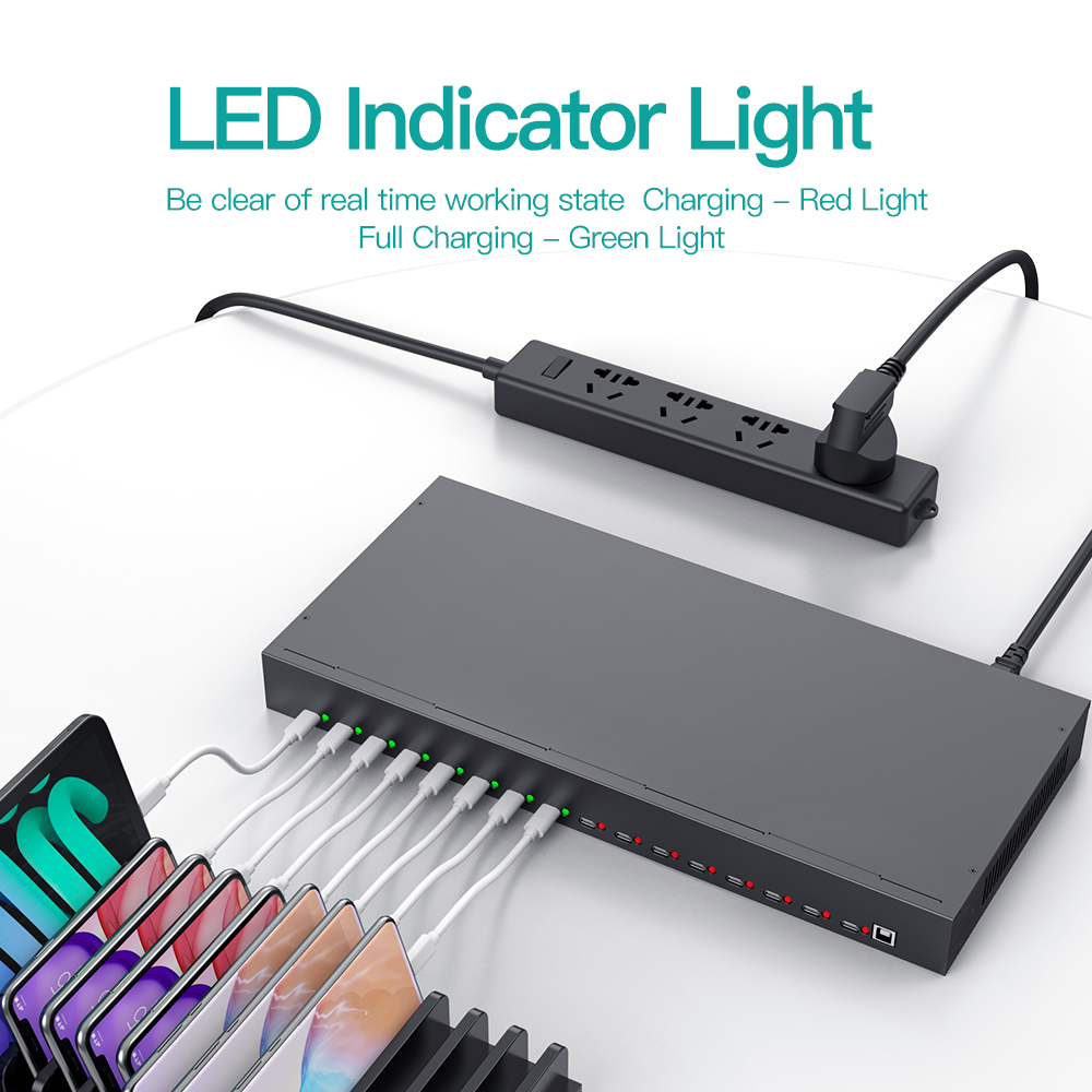 Usb C Hub - A-165C Sipolar 16-poorts USB-C Hub Adapter