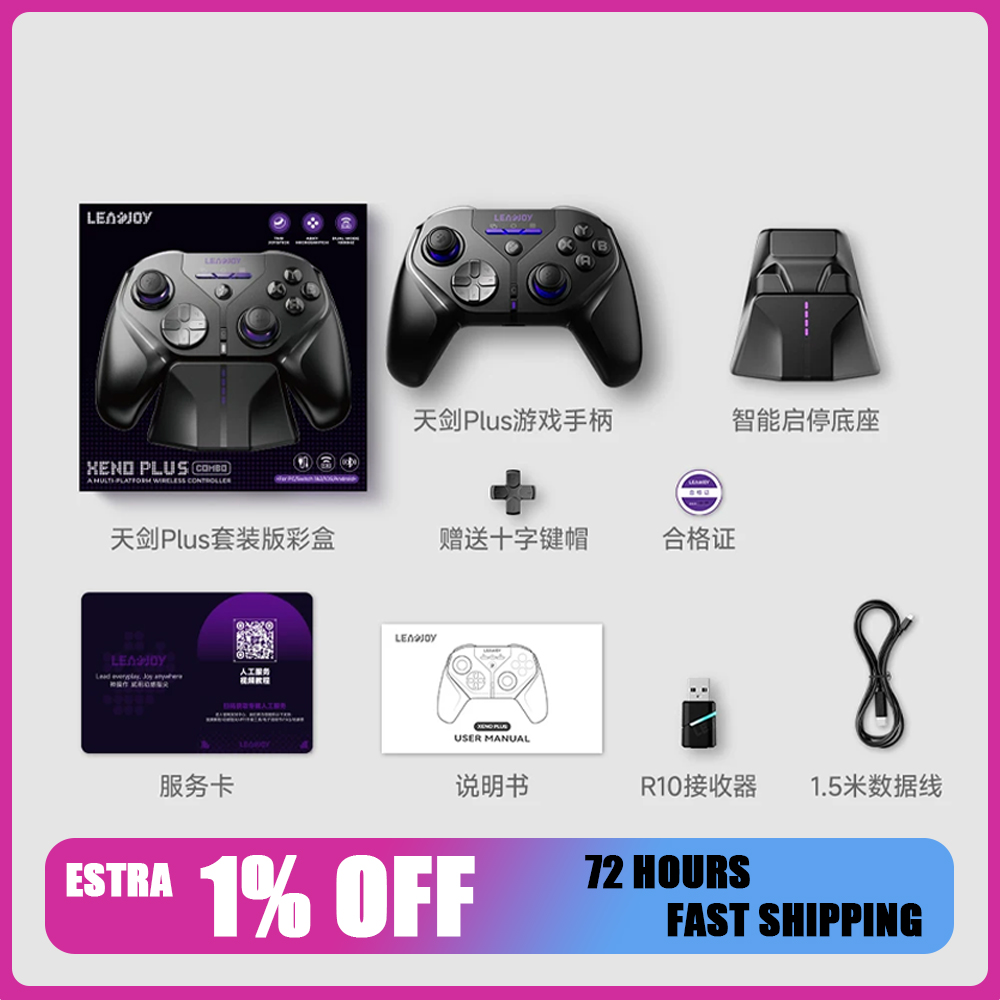 Gaming Trigger Phone - Leadjoy XNeo Plus Gamepad 3-modus draadloze