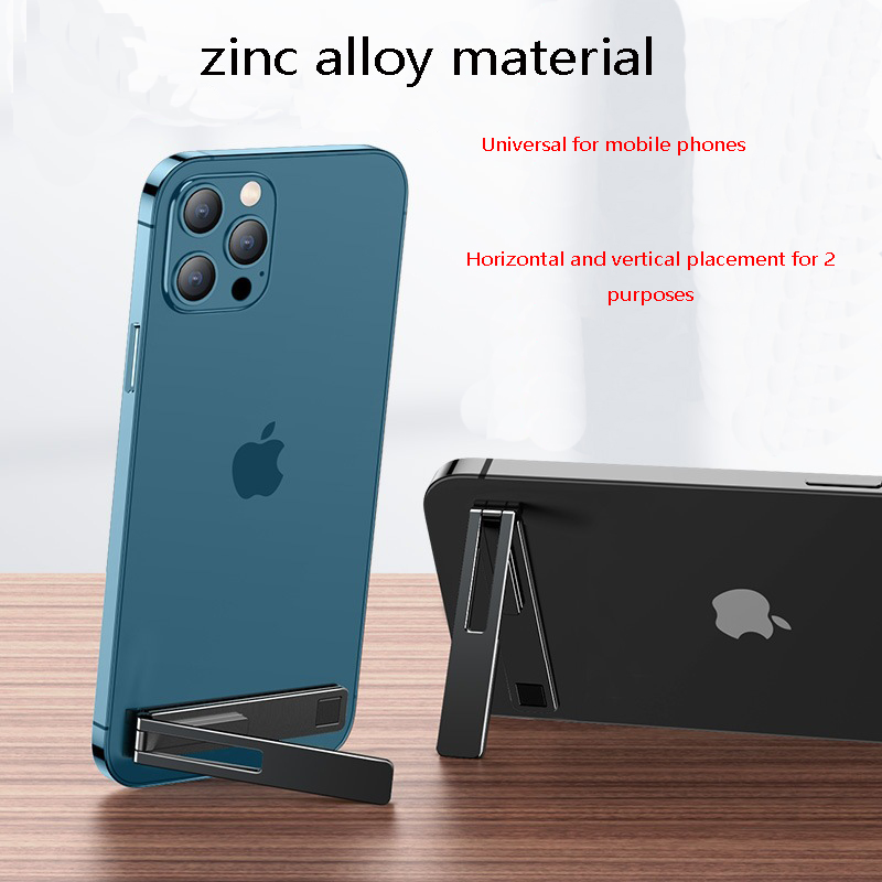 Desk Phone Stand - 1-2 stuks ultradunne minimalistische magnetische opvouwbare