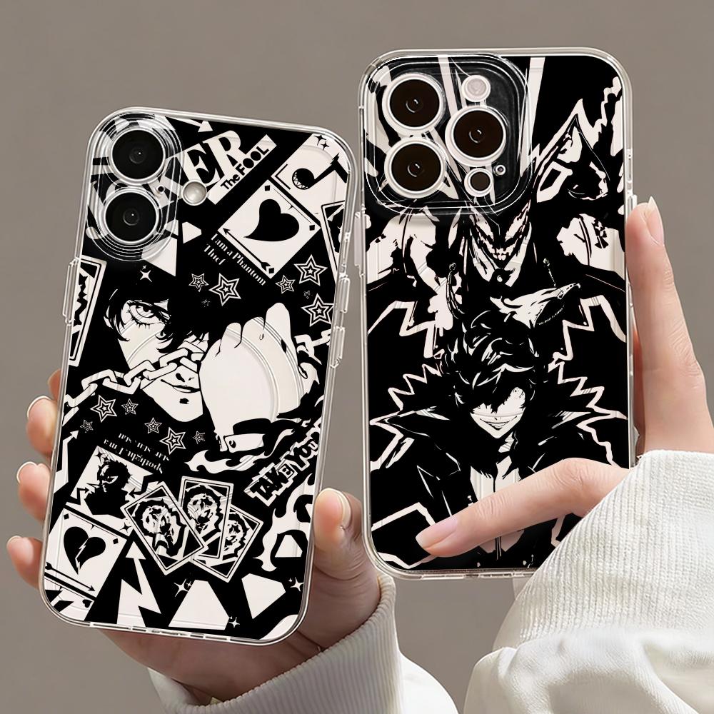 Phone Accessories Magnetic - Game P-Persona 5 Telefoonhoesje Magnetische Transparante