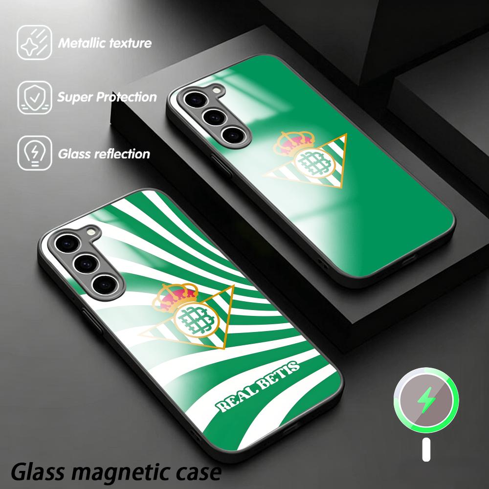 Phone Accessories Magnetic - R-Real Luxury B-Betis-s club design telefoonhoesje