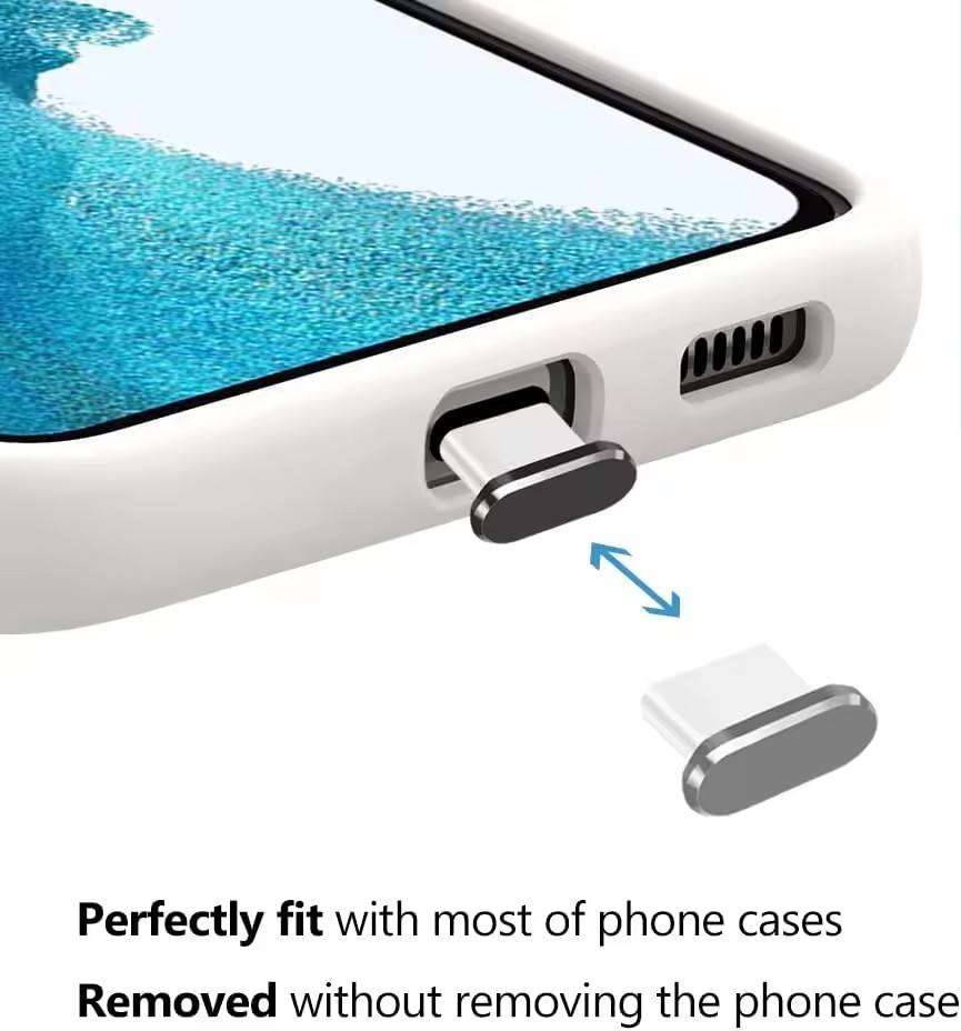 4 stuks USB-C stofdopjes met r - Usb C Hub recensie en prijs