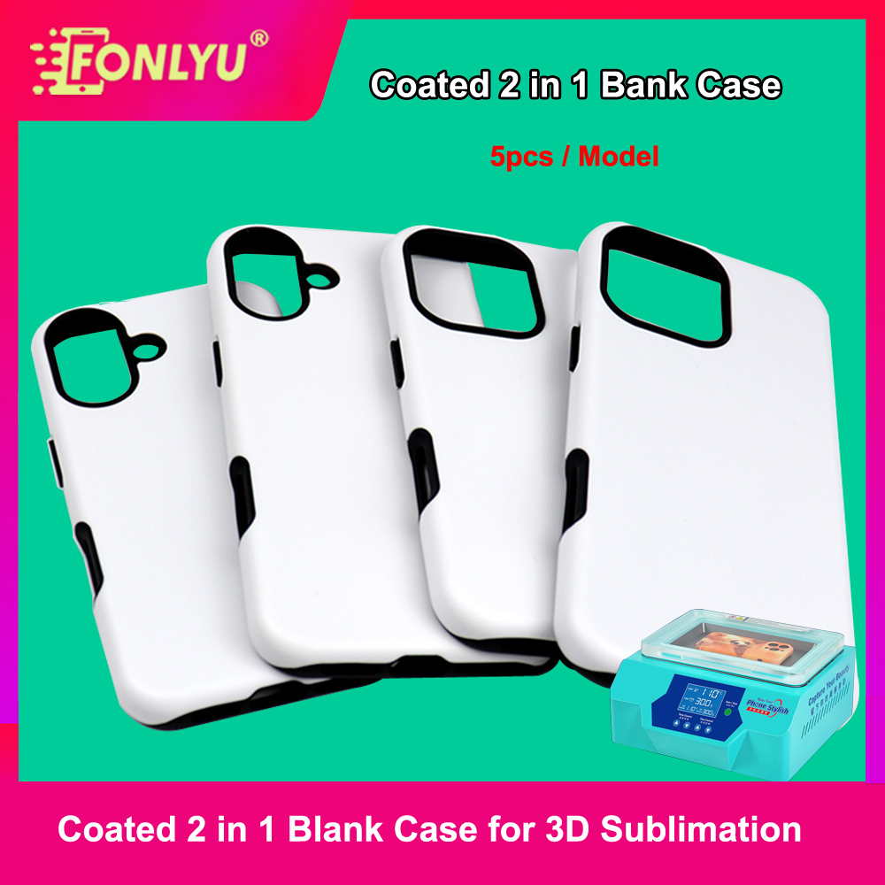 FONLYU 3D-filmsublimatie dubbe - Phone Accessories Logo recensie en prijs