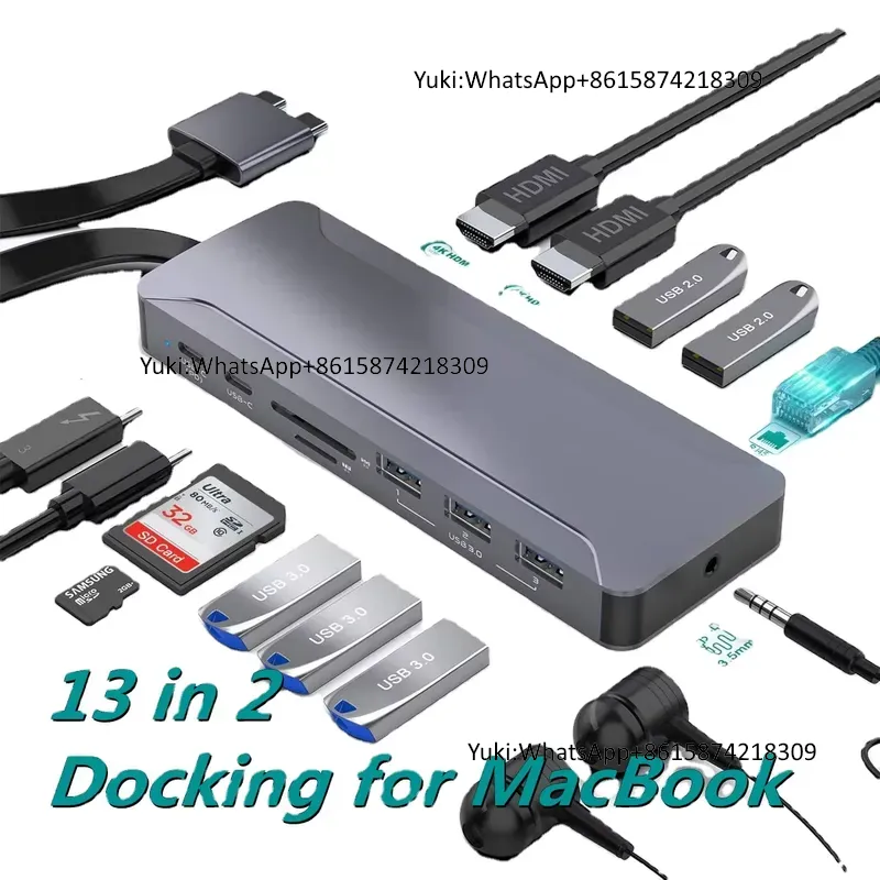 Hot verkopende Dual Display Sc - Usb C Hub recensie en prijs