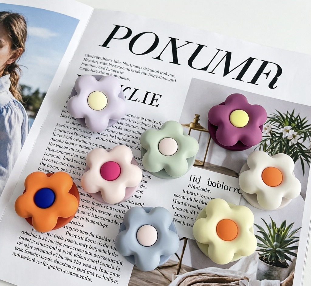 Leuke Matte Bloem Siliconen Te - Pop Socket Grip recensie en prijs