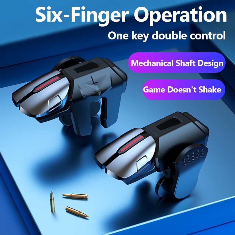 2 stuks 6-vingerige gaming tri - Gaming Trigger Phone recensie en prijs