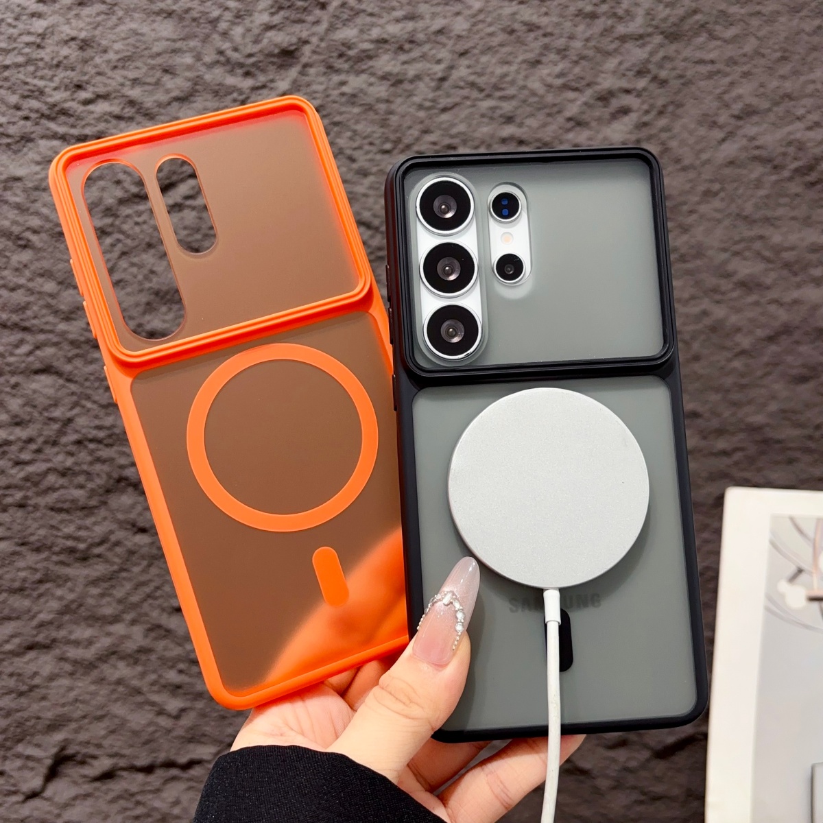 Candykleurige macaron frosted  - Magsafe Wireless Charger recensie en prijs