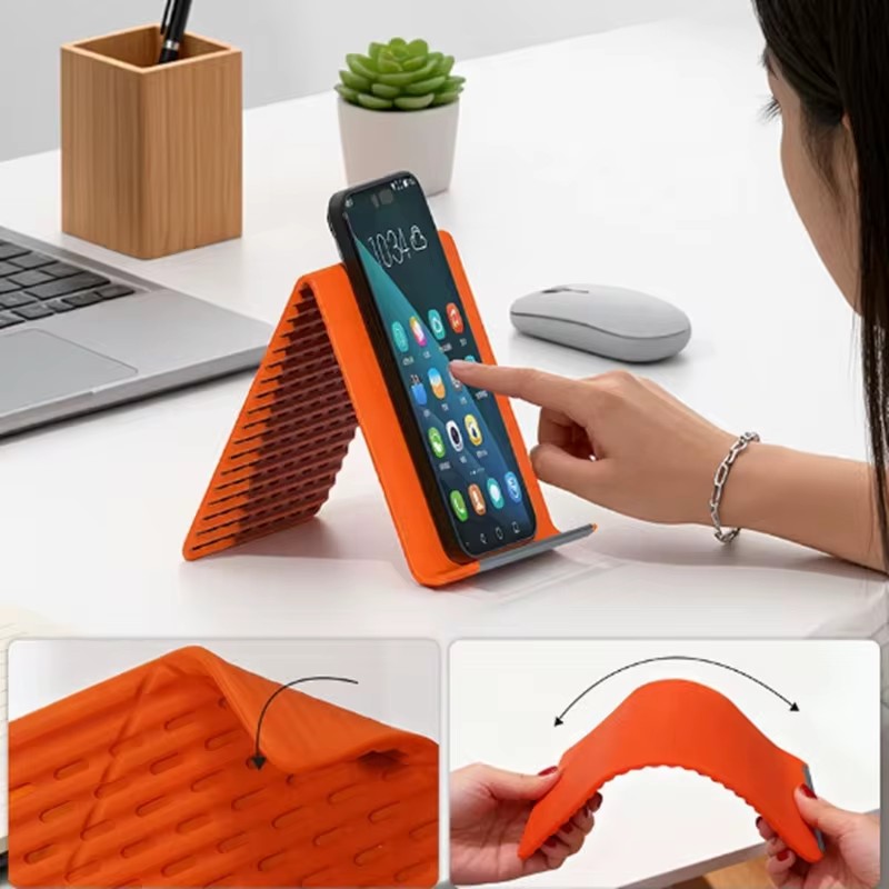 Draagbare siliconen telefoonho - Desk Phone Stand recensie en prijs