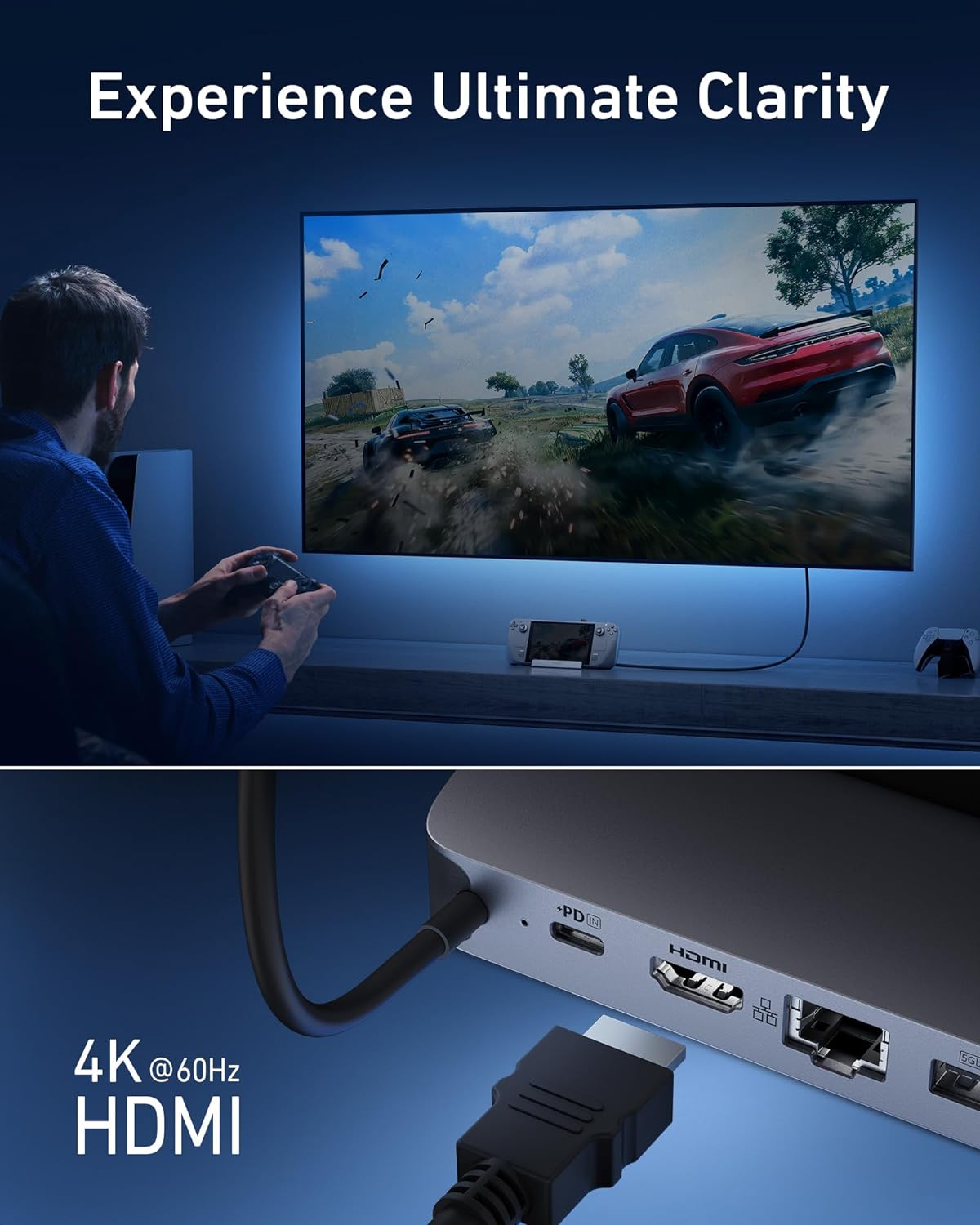 Anker-laadstation voor Steam D - Usb C Hub recensie en prijs