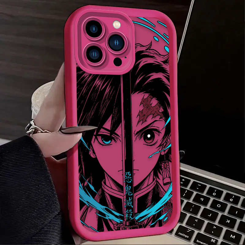 Demon Slayer Split Half Face A - Phone Accessories Logo recensie en prijs