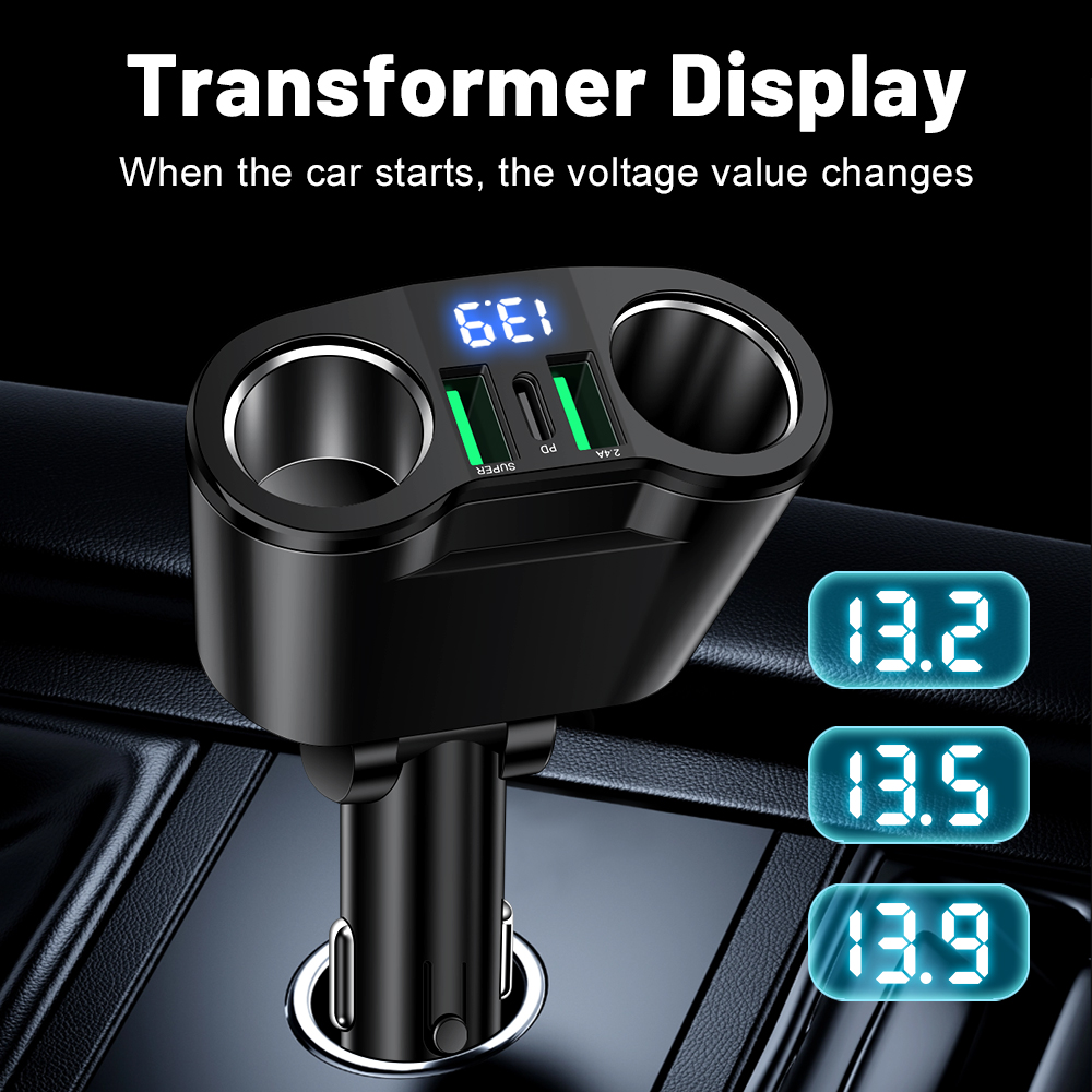 USB-autoladeradapter Type C Me - Usb C Hub recensie en prijs