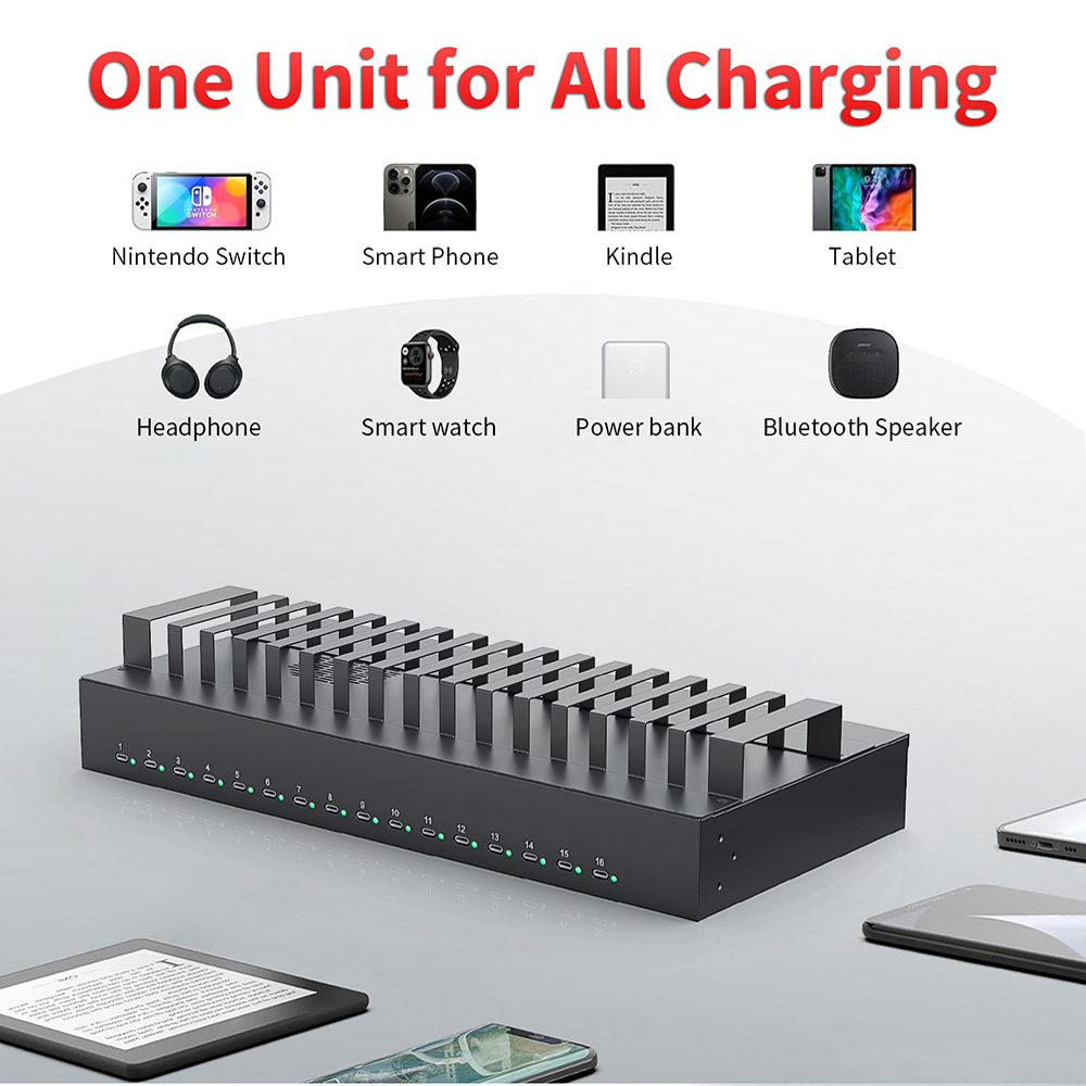 CA16-165C 16-poorts USB Type-C - Usb C Hub recensie en prijs