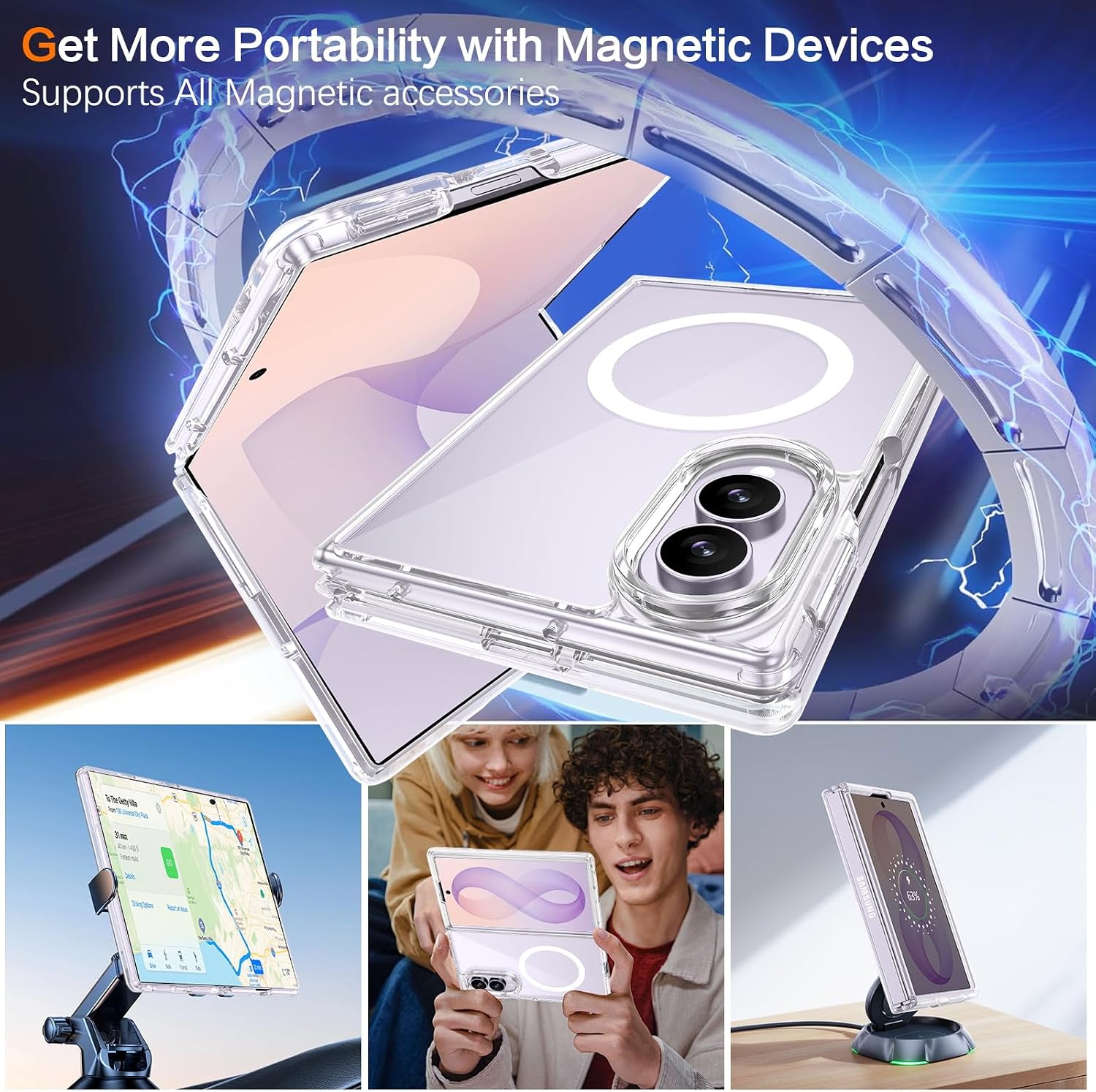 Transparante magnetische schok - Magsafe Wireless Charger recensie en prijs