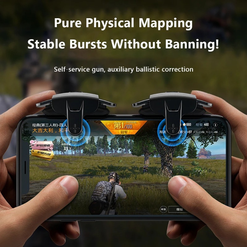 AK05 Gamecontroller voor PUBG  - Gaming Trigger Phone recensie en prijs