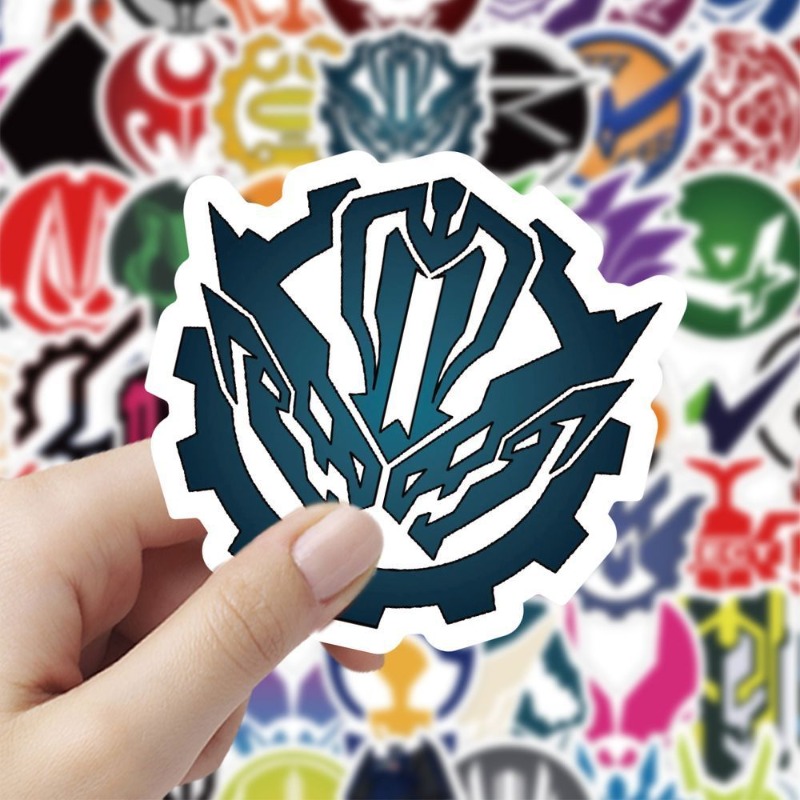 60 vellen Kamen Rider logo-sti - Phone Accessories Logo recensie en prijs